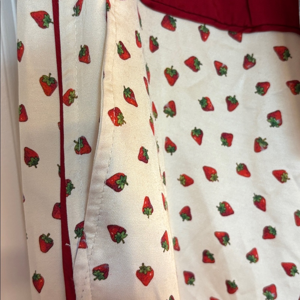 Satin satin strawberry pant Zara nwt - Picture 5 of 8